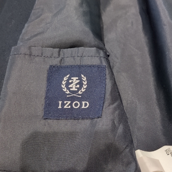 NWOT-Izod Navy Blue Jacket. Size 10. - Picture 2 of 8